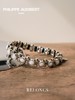 订购12周到｜PHILIPPE AUDIBERT-Strass-银色 奶白色 圆形 水晶 手链［法国设计师］ 商品缩略图1