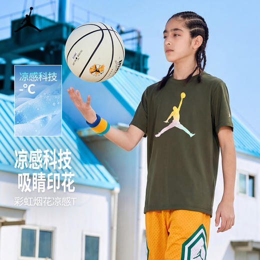 JORDAN 夏 大童小童 短袖T恤 JDB-TE-G169 商品图1