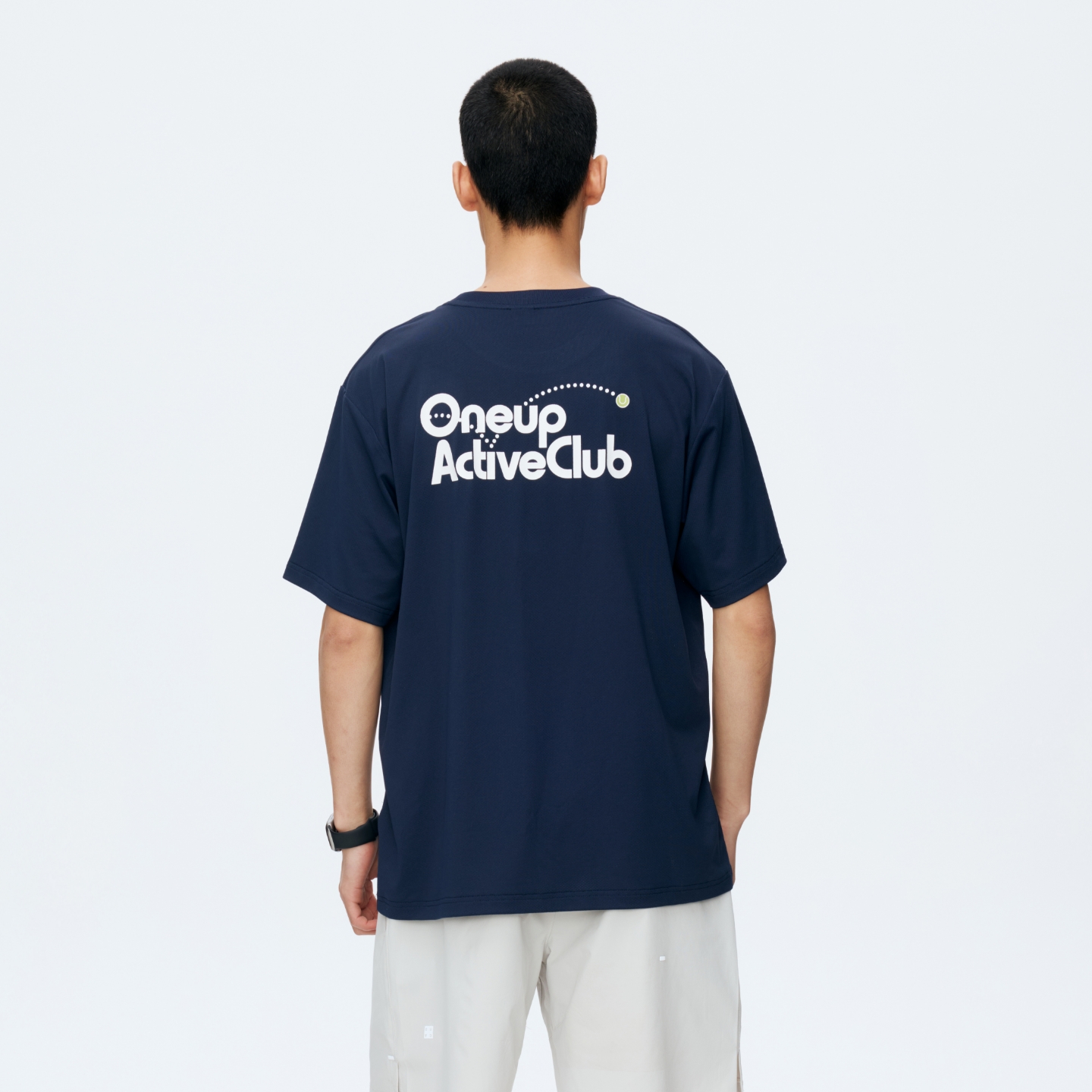 Oenup速干网眼网球印花T恤