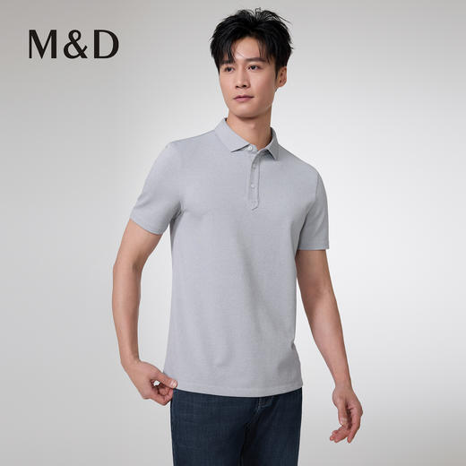 【名盾】翻领短袖POLO衫MZBL22805B 商品图2