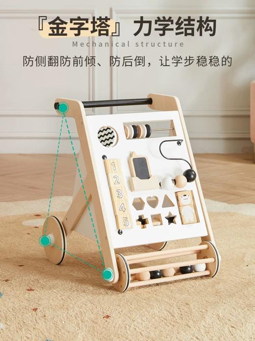 asweets手推式学步车防o型腿婴儿多功能三合一助步车宝宝学走路 商品图2