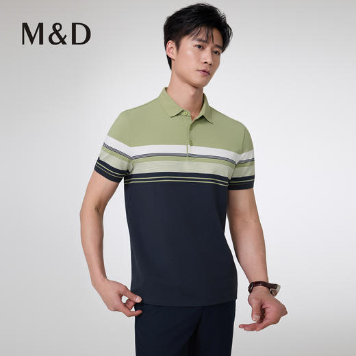 【名盾】翻领短袖POLO衫MZBL22814B 商品图2