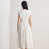 EITIE爱特爱时尚V领法式大气显瘦高腰连衣裙2026夏新款8607333 商品缩略图4