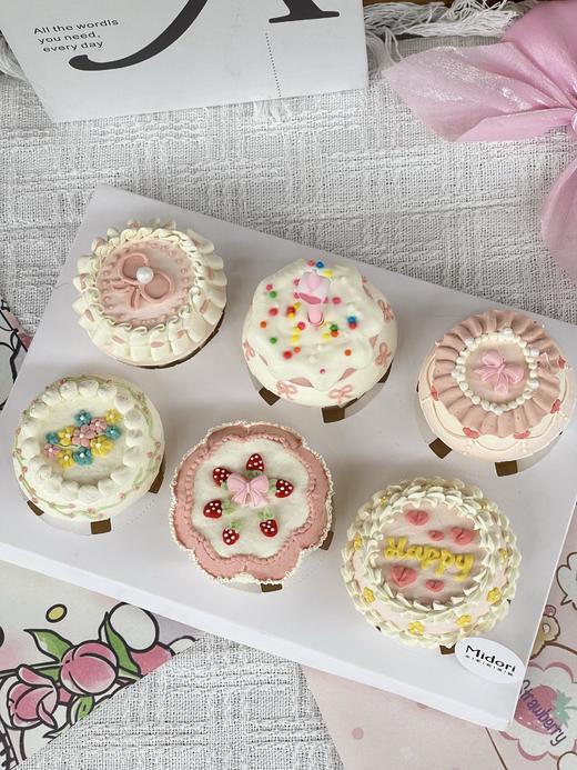 粉樱甜梦纸杯蛋糕 | 可爱 复古 粉色系 商品图2