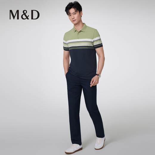 【名盾】翻领短袖POLO衫MZBL22814B 商品图3