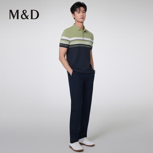 【名盾】翻领短袖POLO衫MZBL22814B 商品图1