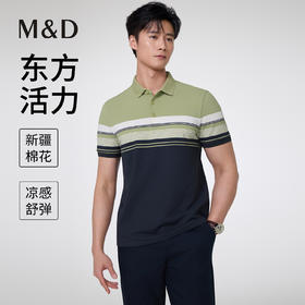 【名盾】翻领短袖POLO衫MZBL22814B