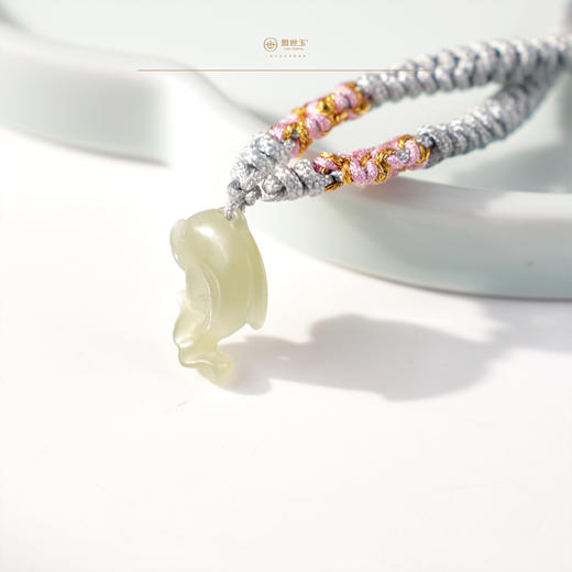 【锦鲤衔瑞】和田玉精美挂件 商品图1