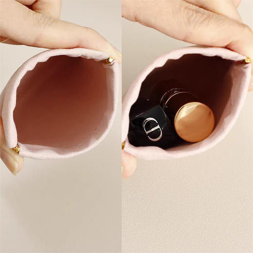 简约CV收纳包 磁吸自动闭合 耳机首饰钥匙收纳 长9*宽9cm 商品图5