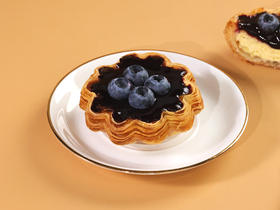 法式蓝莓可颂蛋挞
