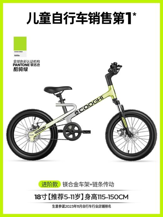 酷骑迅猛龙儿童自行车男女孩脚踏车3一6一12岁2025年新款单车F1 商品图7