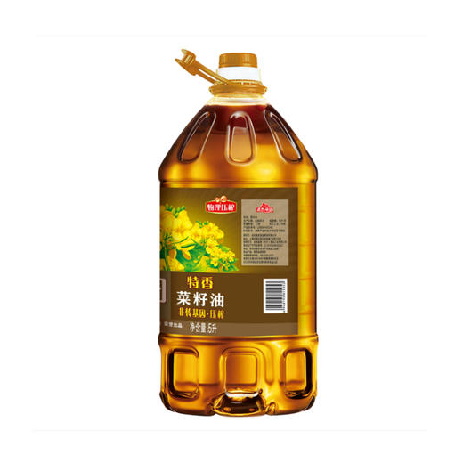 香满园特香菜籽油非转基因.压榨【5L】 商品图1