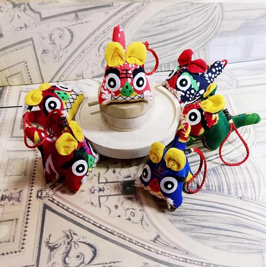 【民族】手工布艺小老虎 商品图1