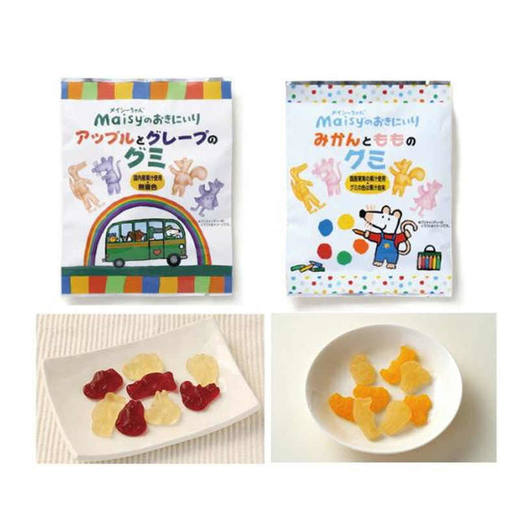 【新品限时购】创健社苹果葡萄味/蜜橘桃子味软糖 32g  儿童糖果零食064632/064633 商品图0