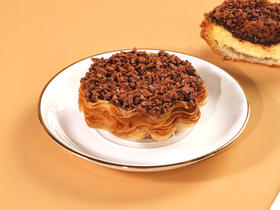 法式巧克力可颂蛋挞