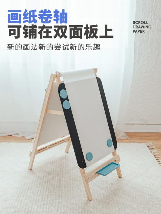 asweets儿童画板磁性黑板白板双面宝宝绘画玩具家用写字板支架式 商品图2