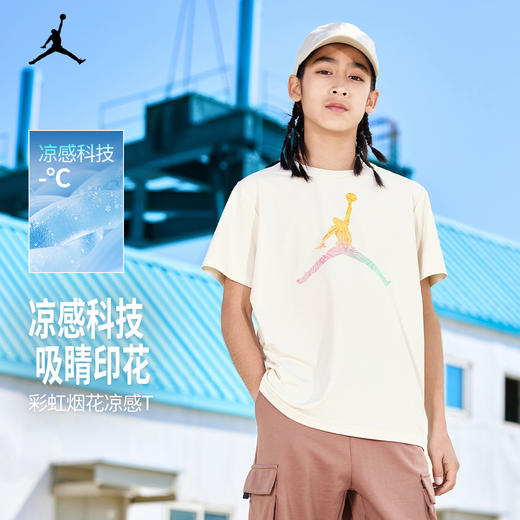 JORDAN 夏 大童小童 短袖T恤 JDB-TE-G169 商品图0