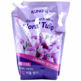 쿤달 퍼퓸 실내건조 세탁세제 플로럴 향기2.0L