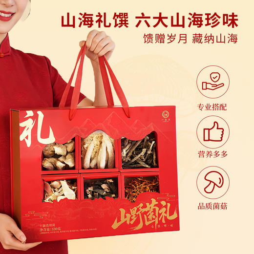 一朵燕 山野菌礼330克×1盒 商品图2