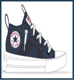 CONVERSE 春 婴童 帆布鞋 A04349C 商品图0