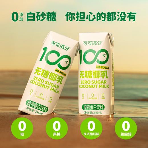 可可满分无糖椰乳245ml×10瓶 商品图1