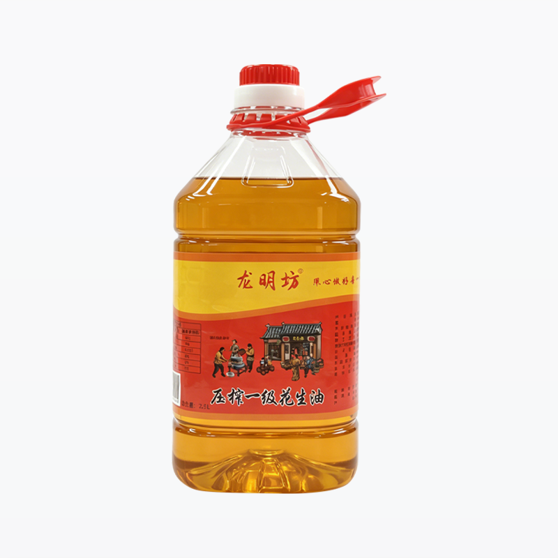 广东省清远市清新区龙颈龙明坊压榨花生油