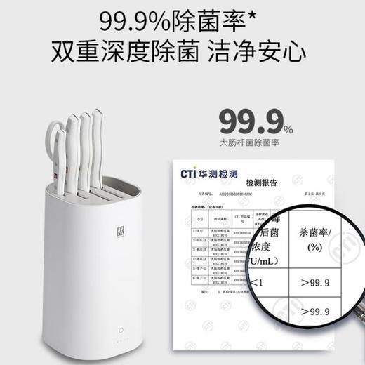 双立人-TWIN POLLUX White 除菌刀架 6 件套 商品图2
