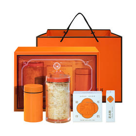 一朵燕 有机本草银耳橙色礼盒80克（高端款）