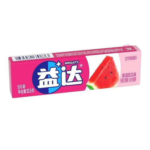 益达西瓜5片条装13.5g(B13-02-16) 商品图0