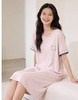 TZ竹纤维女士精致胸垫款家居裙2376 商品缩略图1