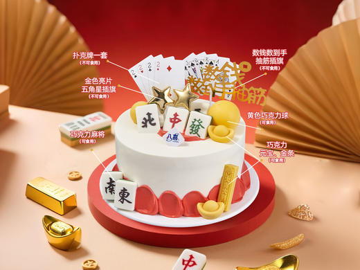 ⭐【人生赢家】冰淇淋/水果生日蛋糕 商品图1