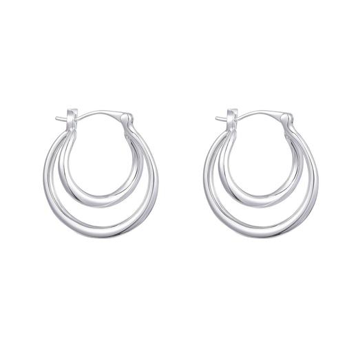 空山耳圈-银 商品图0