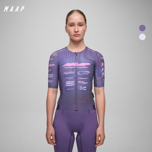 MAAP 女士 BETA PRO AERO 系列 短袖骑行服 棱镜灰 商品图0