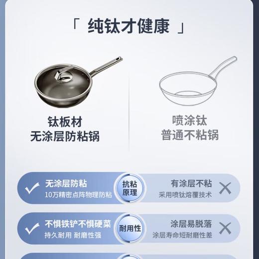 三头鹰旗舰款钛不粘炒锅28cmMTiW28 商品图1