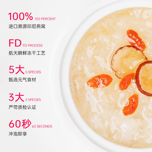 一朵燕 燕窝银耳羹礼盒450克（15g×30袋） 商品图3