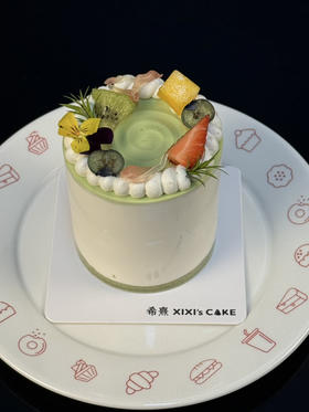 抹茶茉莉青柚小蛋糕（12点左右出）
