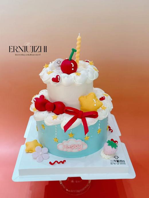 可爱樱桃小蛋糕 商品图0