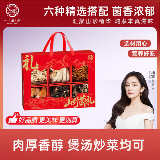 一朵燕 山野菌礼330克×1盒 商品图0