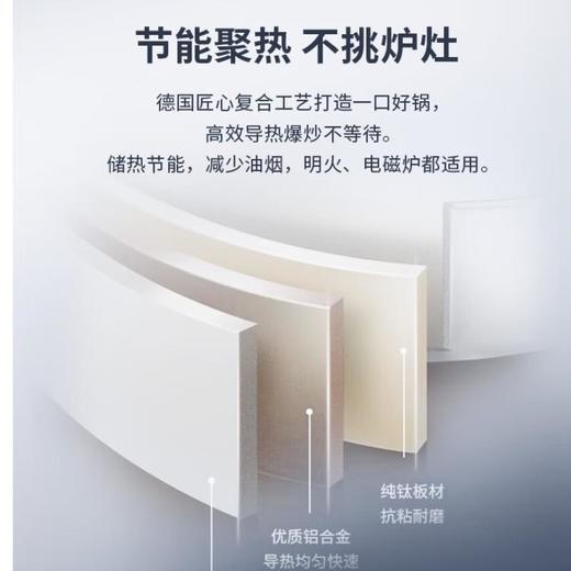 三头鹰旗舰款钛不粘小炒锅24cmMTiD24 商品图4