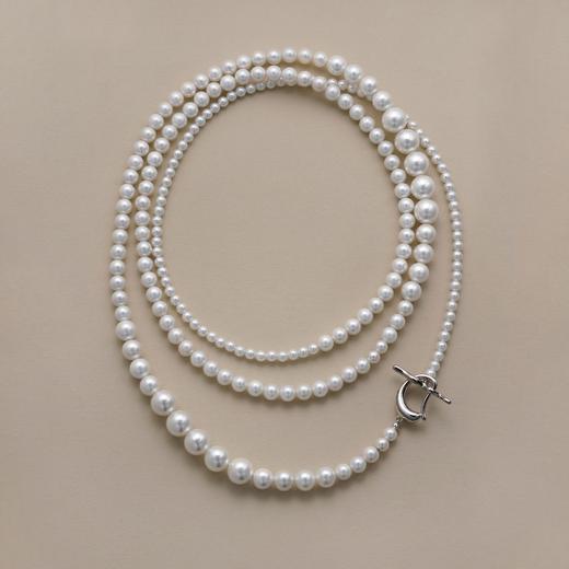 弯月珍珠多戴项链 商品图0