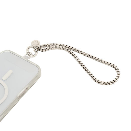 【流金暗涌】璨银锁链·手机链 Wristlet&Strap手机绳链 Wristlet手机链系列 银色 风格玩家 商品图2