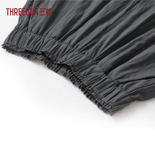 Threegun三枪 时尚阔腿八分女裙裤-T60114B01 商品图6