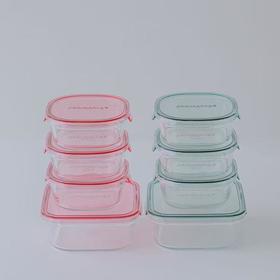iwaki保鲜玻璃八件套CAPRN-8M1C