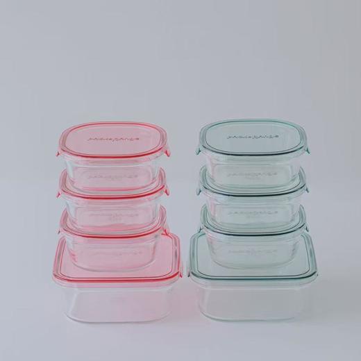 iwaki保鲜玻璃八件套CAPRN-8M1C 商品图0