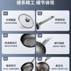 三头鹰旗舰款钛不粘小炒锅24cmMTiD24 商品缩略图8