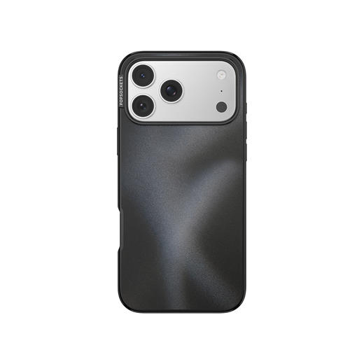 【流金暗涌】墨影 POPCASE手机壳 MagSafe Popcase磁吸款 黑色 镜面壳 iPhone17/16/15/14/13 商品图2