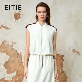EITIE爱特爱休闲宽松百搭显瘦短外套夏季新款8203908