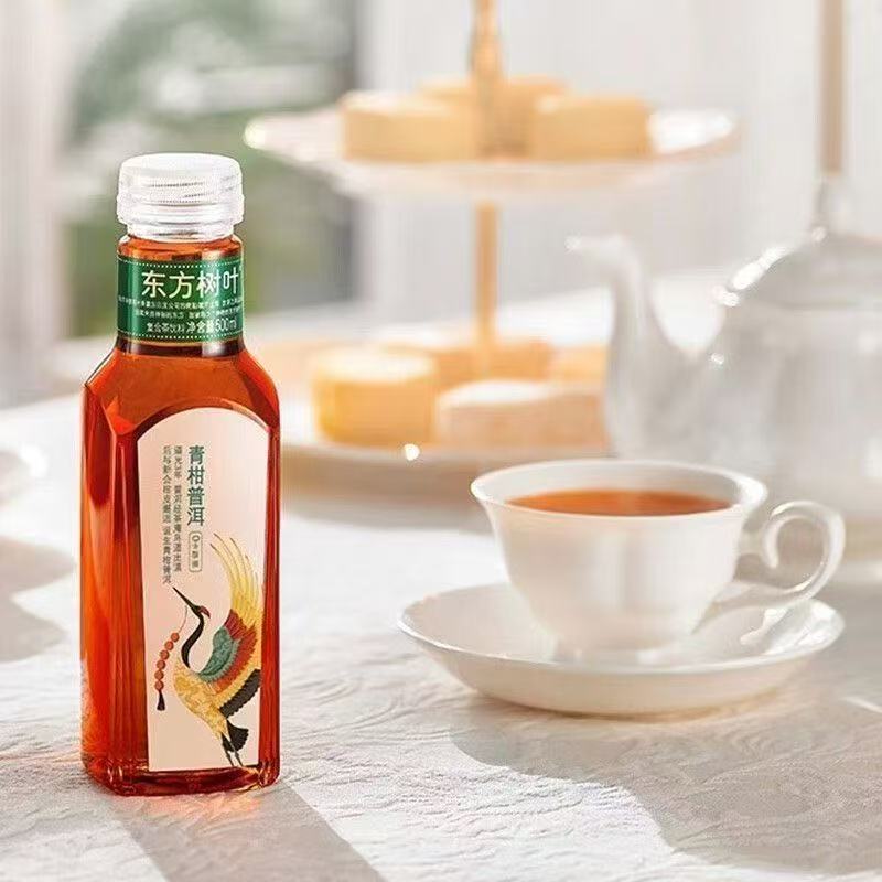 东方树叶青柑普洱茶复合茶饮料 500ml