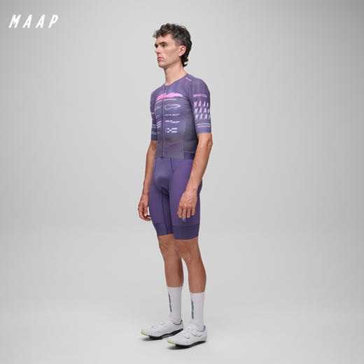 MAAP 男士 PRO BIB 系列 骑行短裤 迷雾紫 商品图0