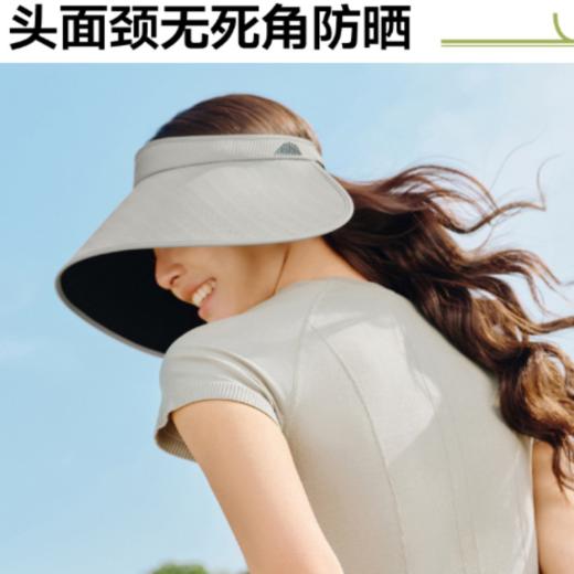 严选 | 全面防晒黑胶加大版遮阳灯罩帽 布丁黄/沙白米/浅灰色/深灰色 防晒防紫外线 商品图5